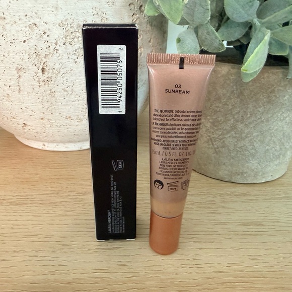 Laura Mercier Tinted Moisturizer Bronzer – Shade 03 Sunbeam – New in Box - Picture 2 of 3
